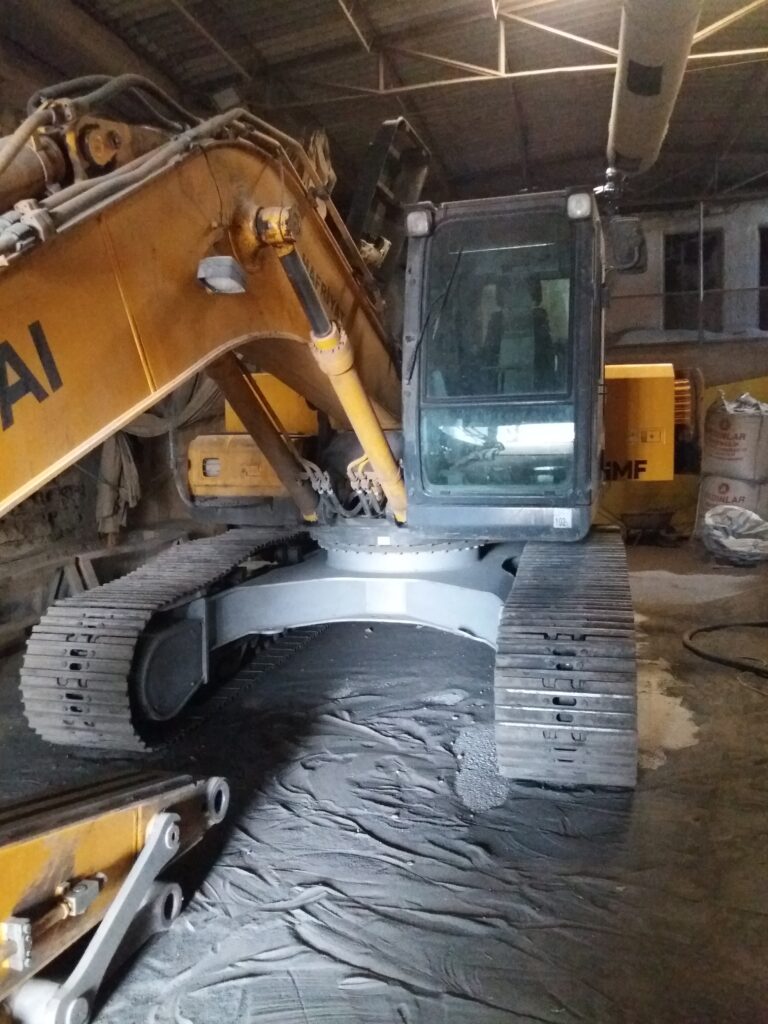 Ostim İş Makinaları Kumlama